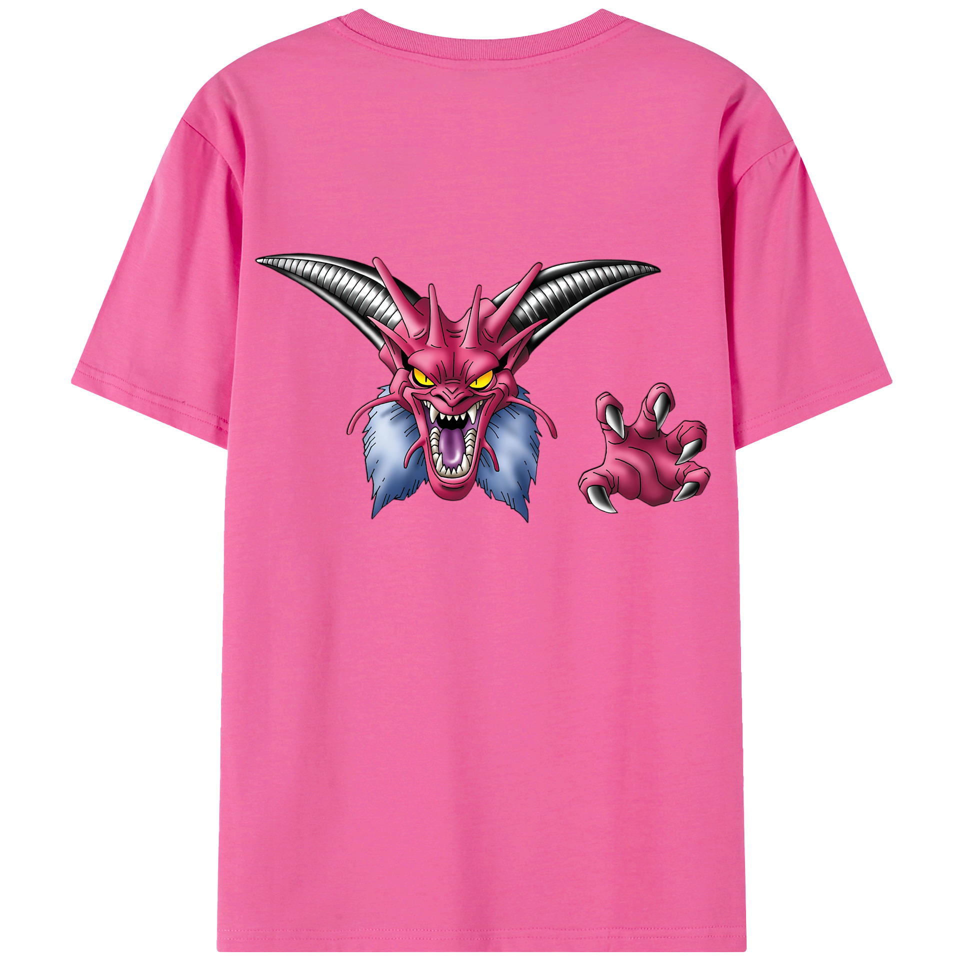 （画像用） ドラゴンクエスト Doragon Kuesuto Dragon Quest レディース半袖Tシャツ(バックプリント)